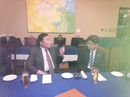 懇親会