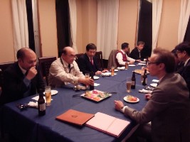 懇親会